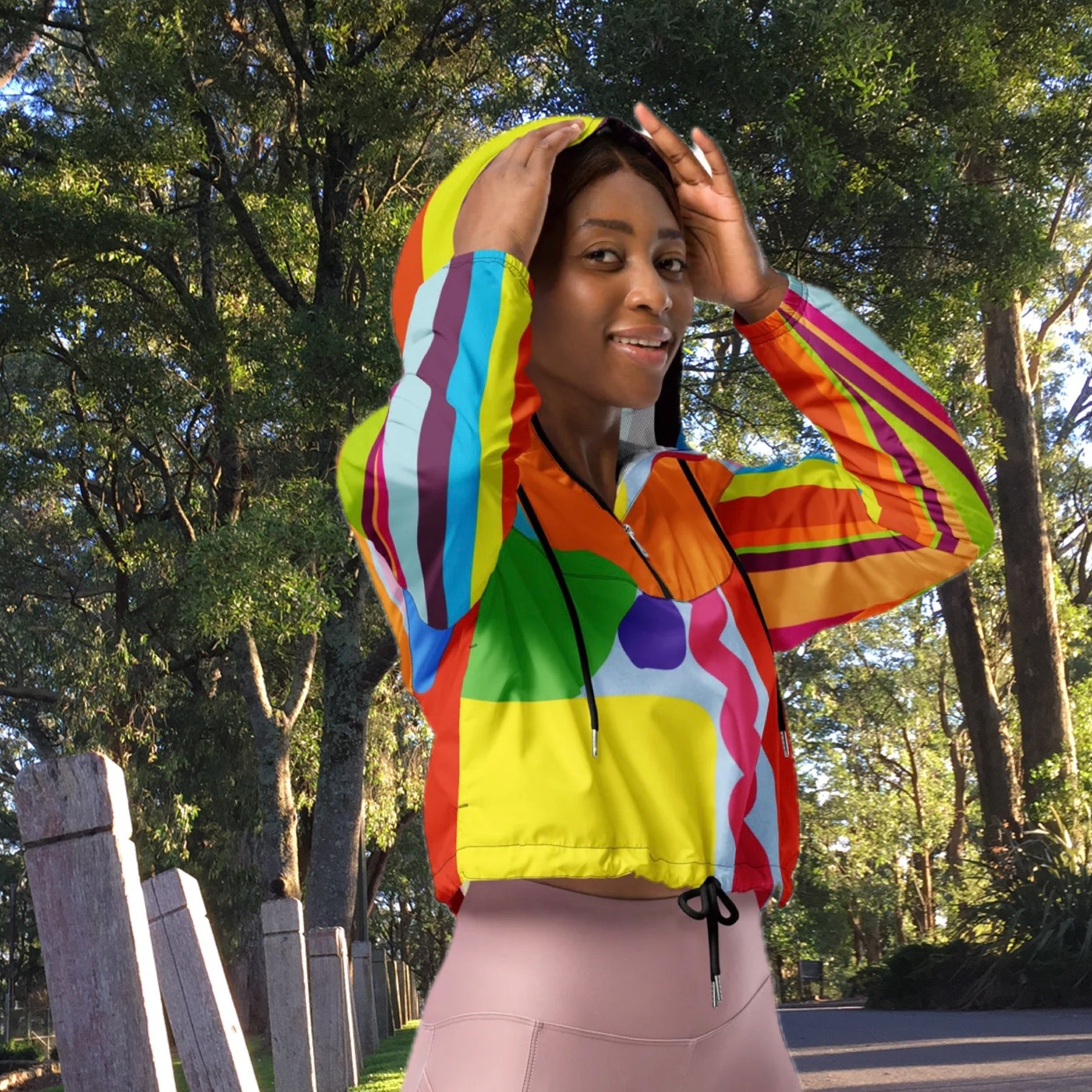 Women’s Cropped Windbreakers