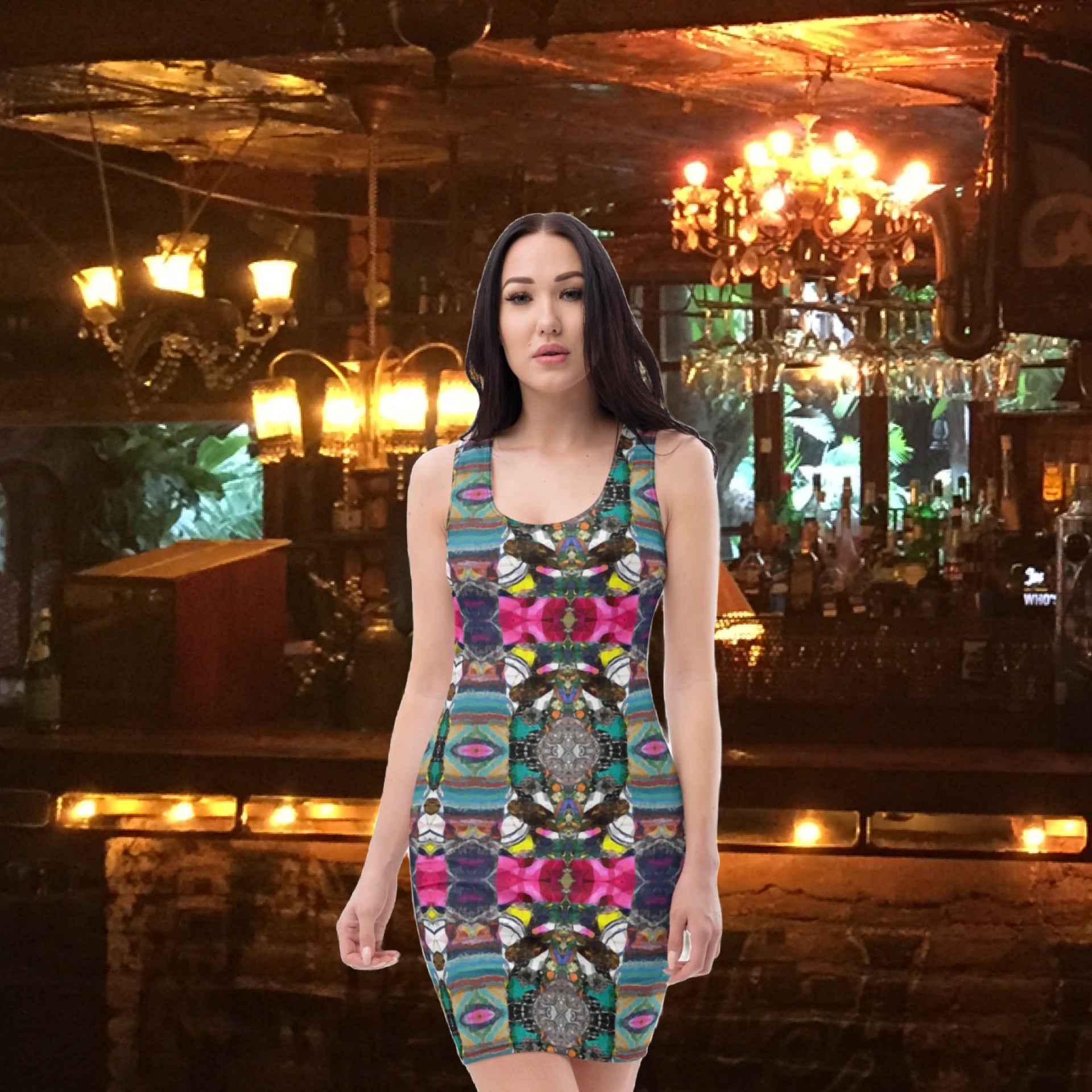 Groove Bodycon Dress
