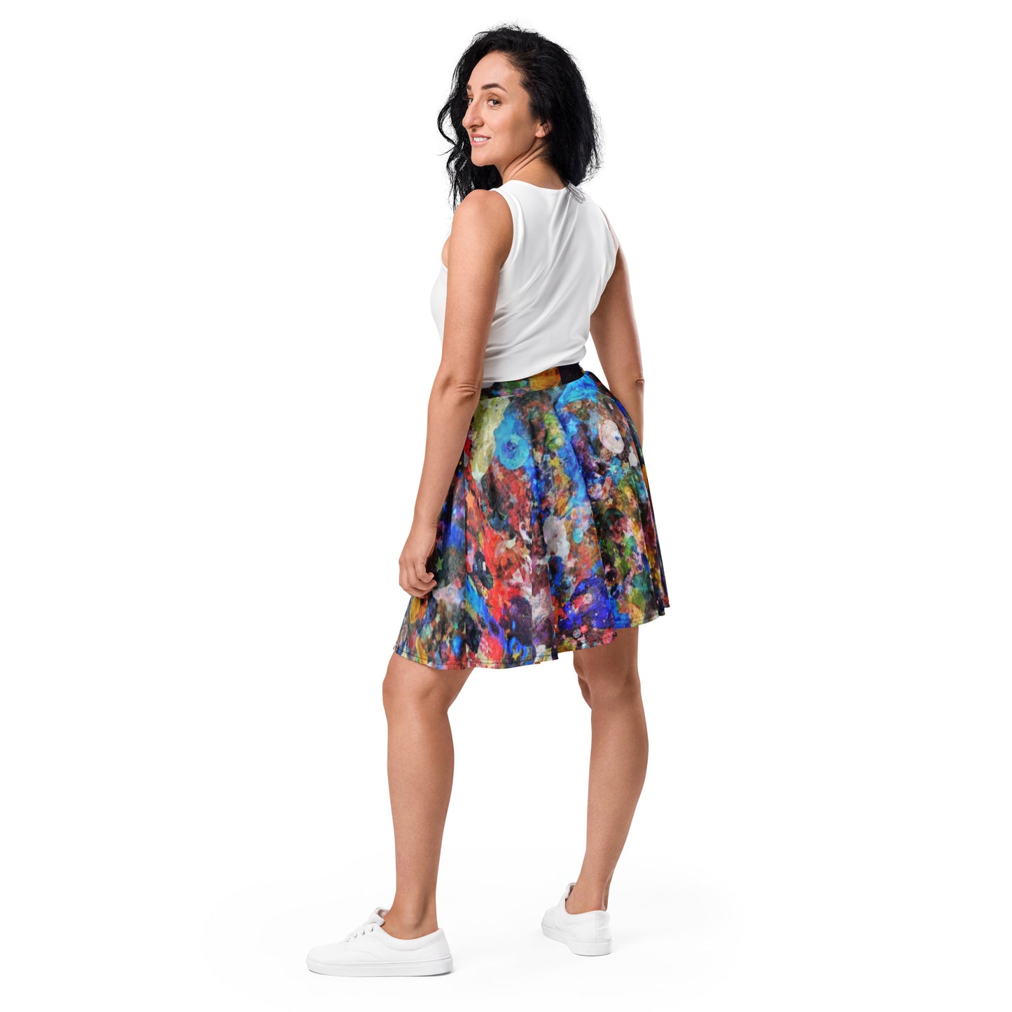 Splat Skater Skirt