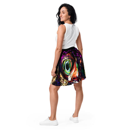 Eye Skater Skirt