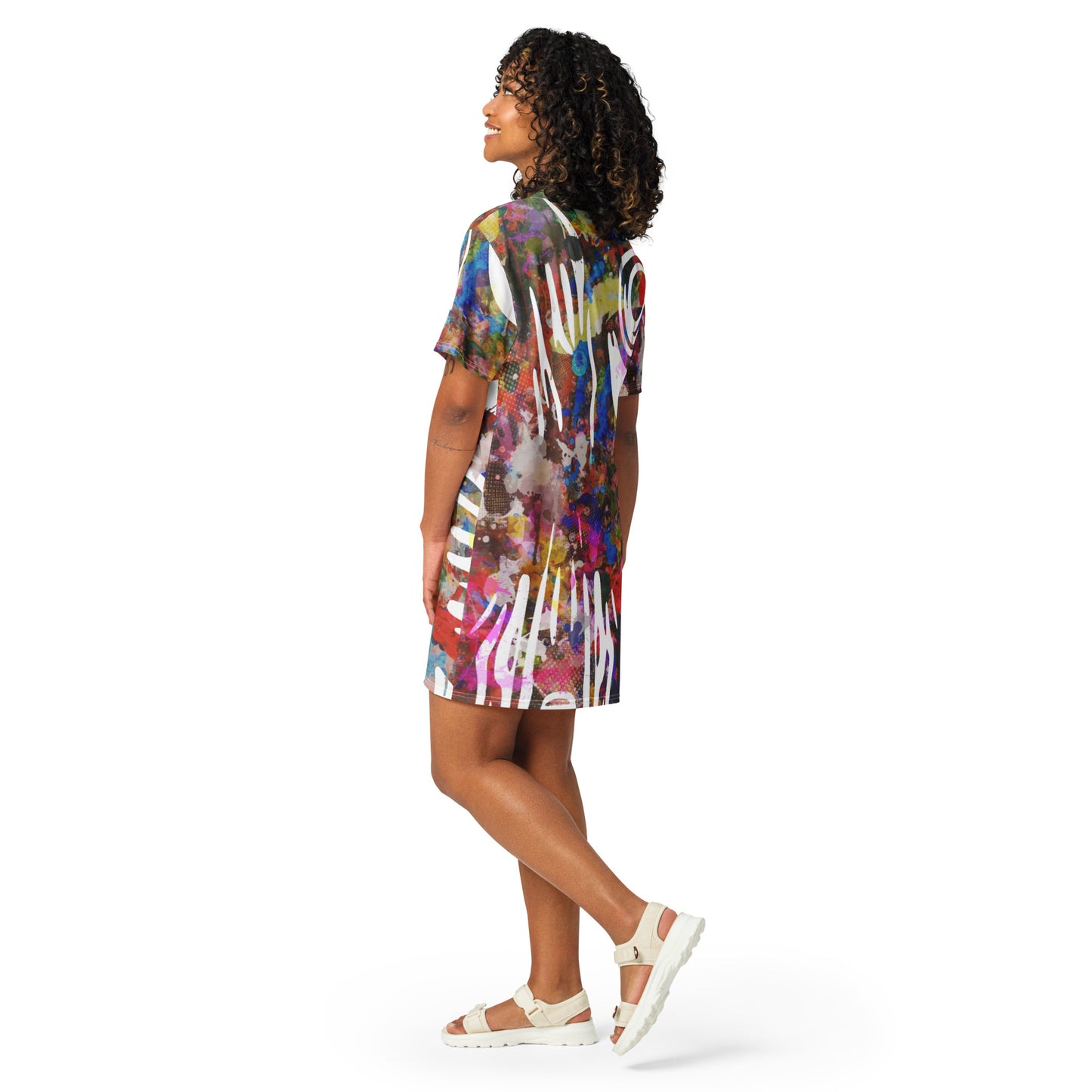 Montage T-shirt dress