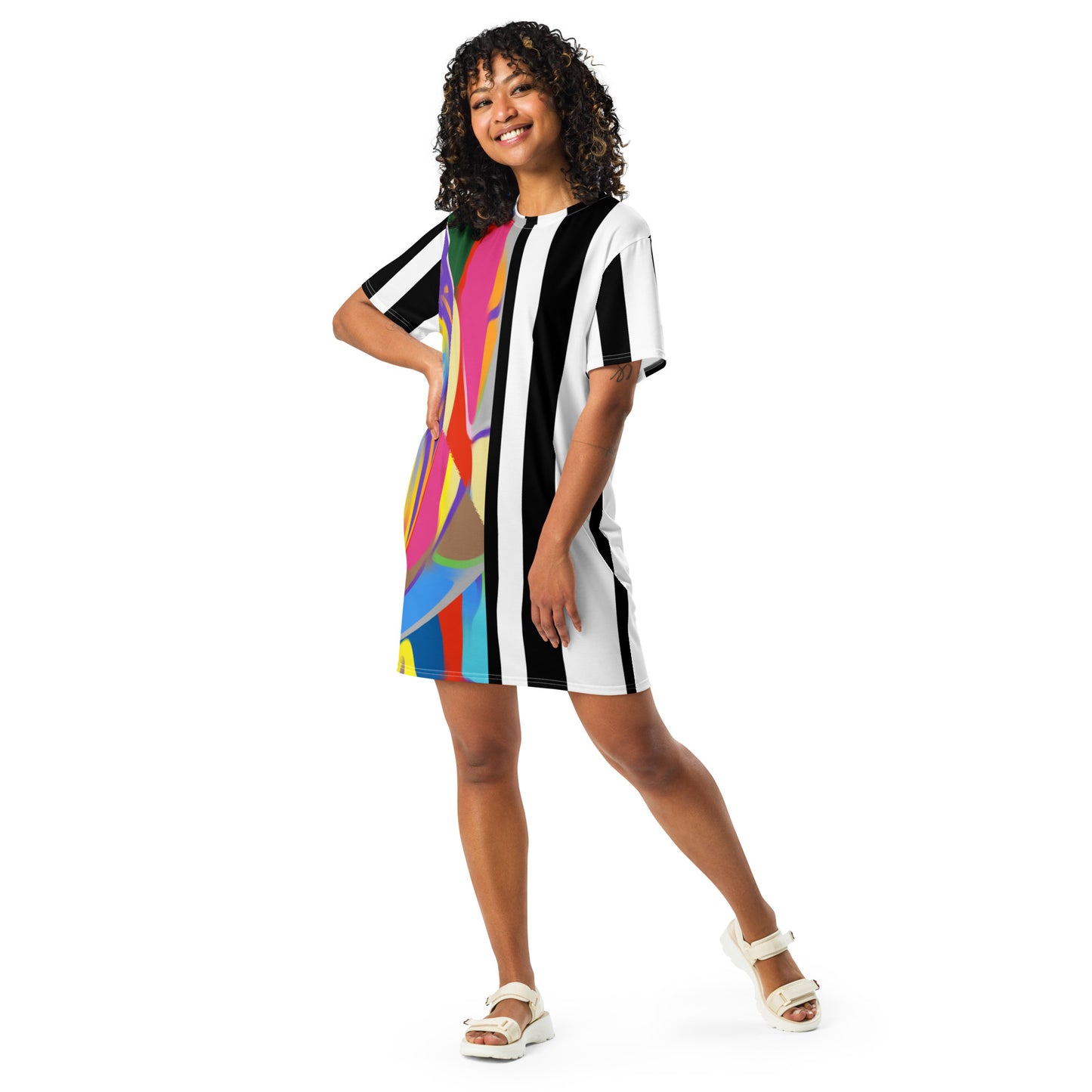 Chameleon T-shirt dress