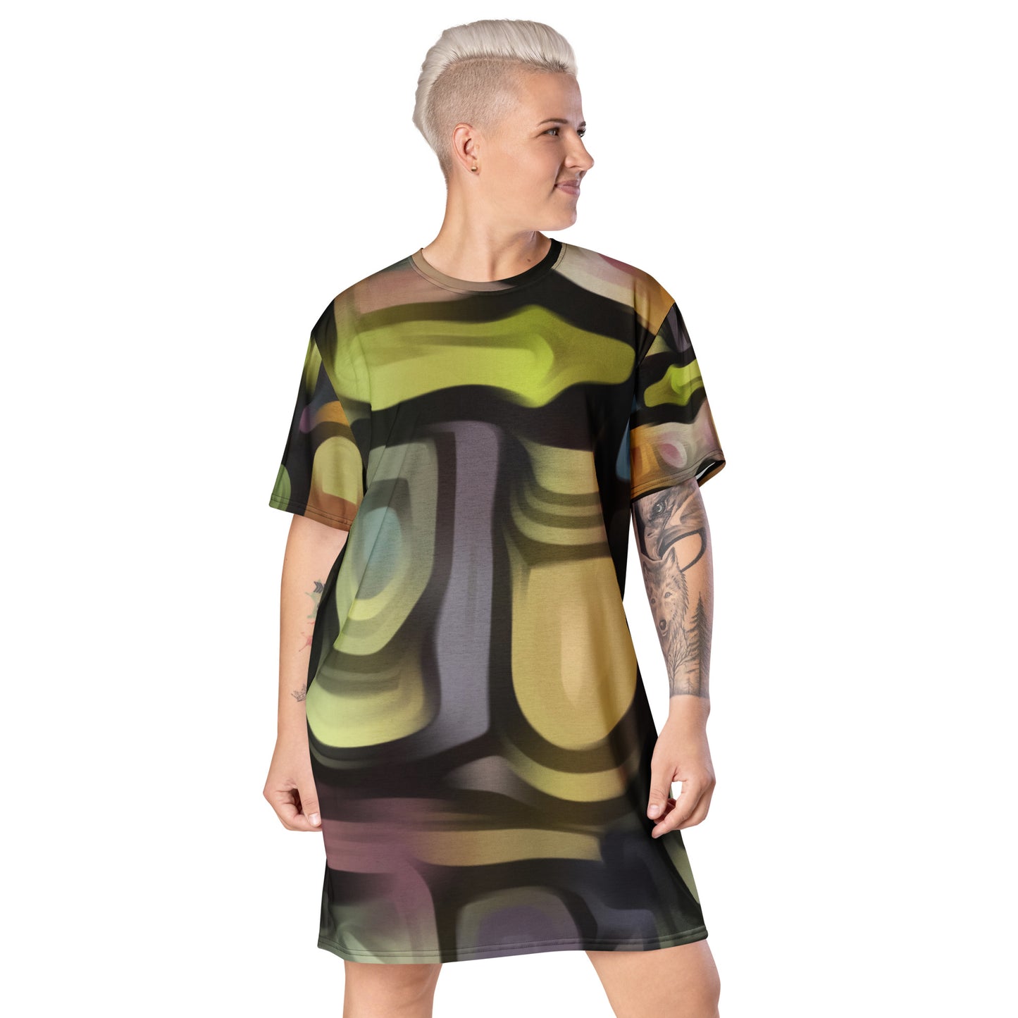 Spindle T-shirt dress