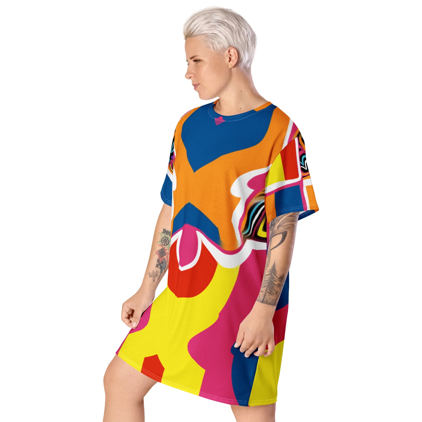 Primary T-shirt dress