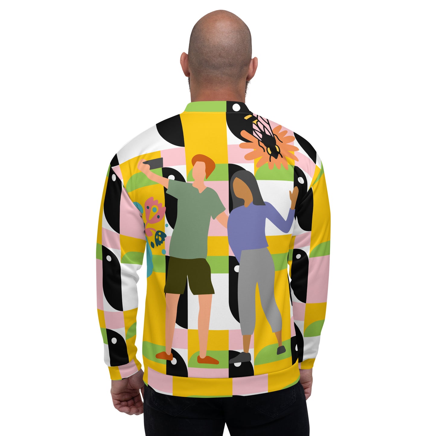 Bzzz Unisex Bomber Jacket