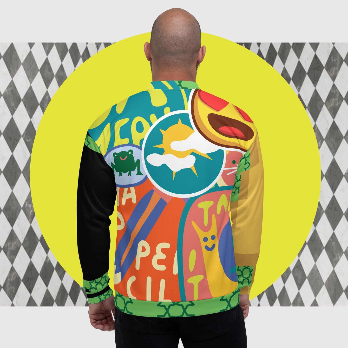 Oh Yeah Men’s Bomber Jacket