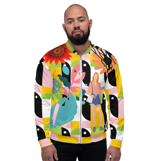 Bzzz Unisex Bomber Jacket