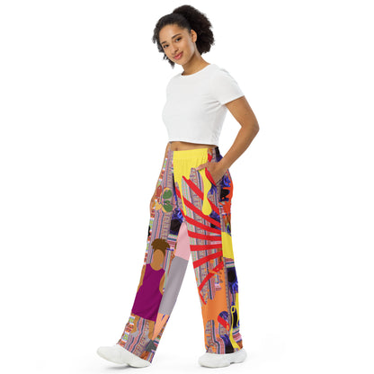 Good Vibes wide-leg pants