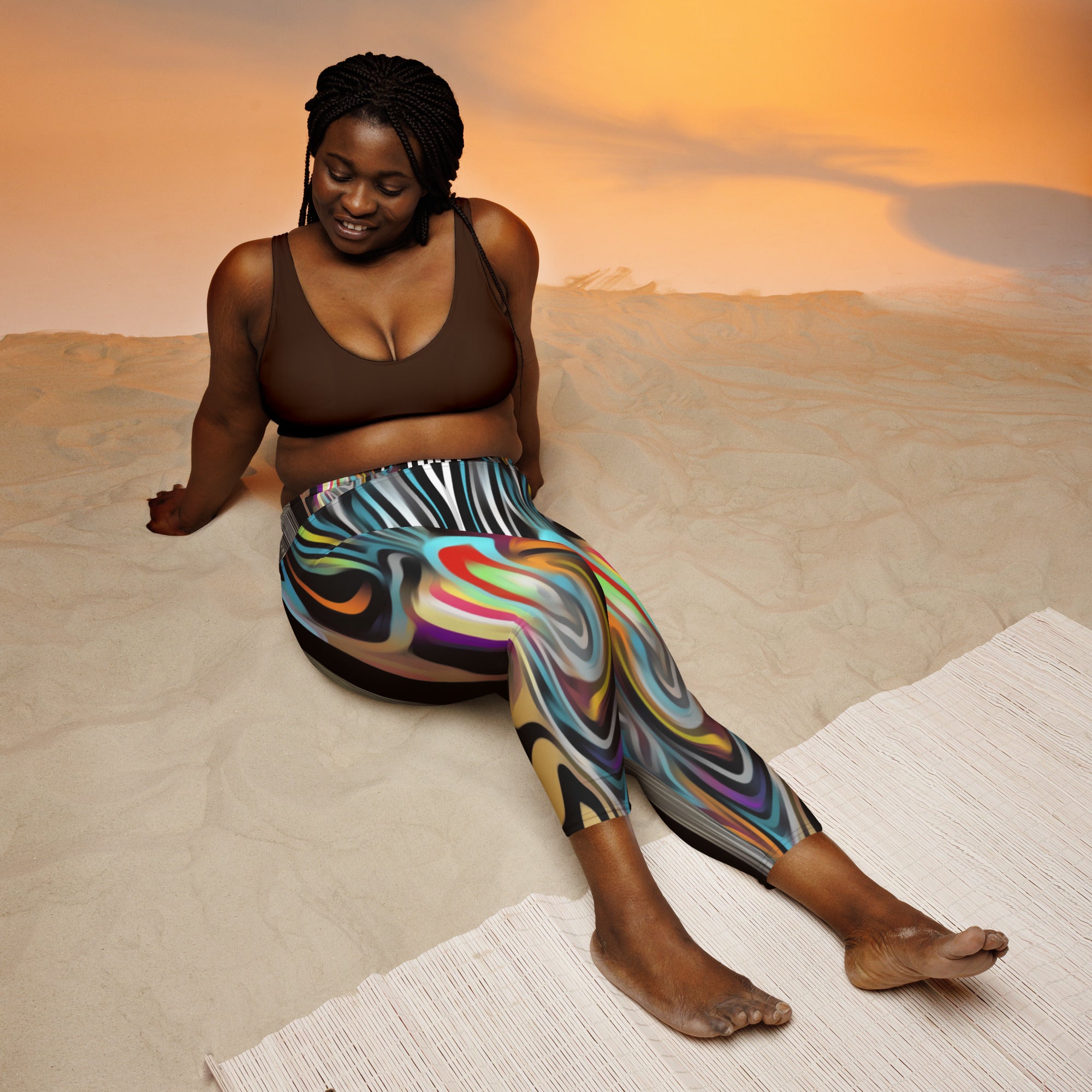 Decay Yoga Capri Leggings