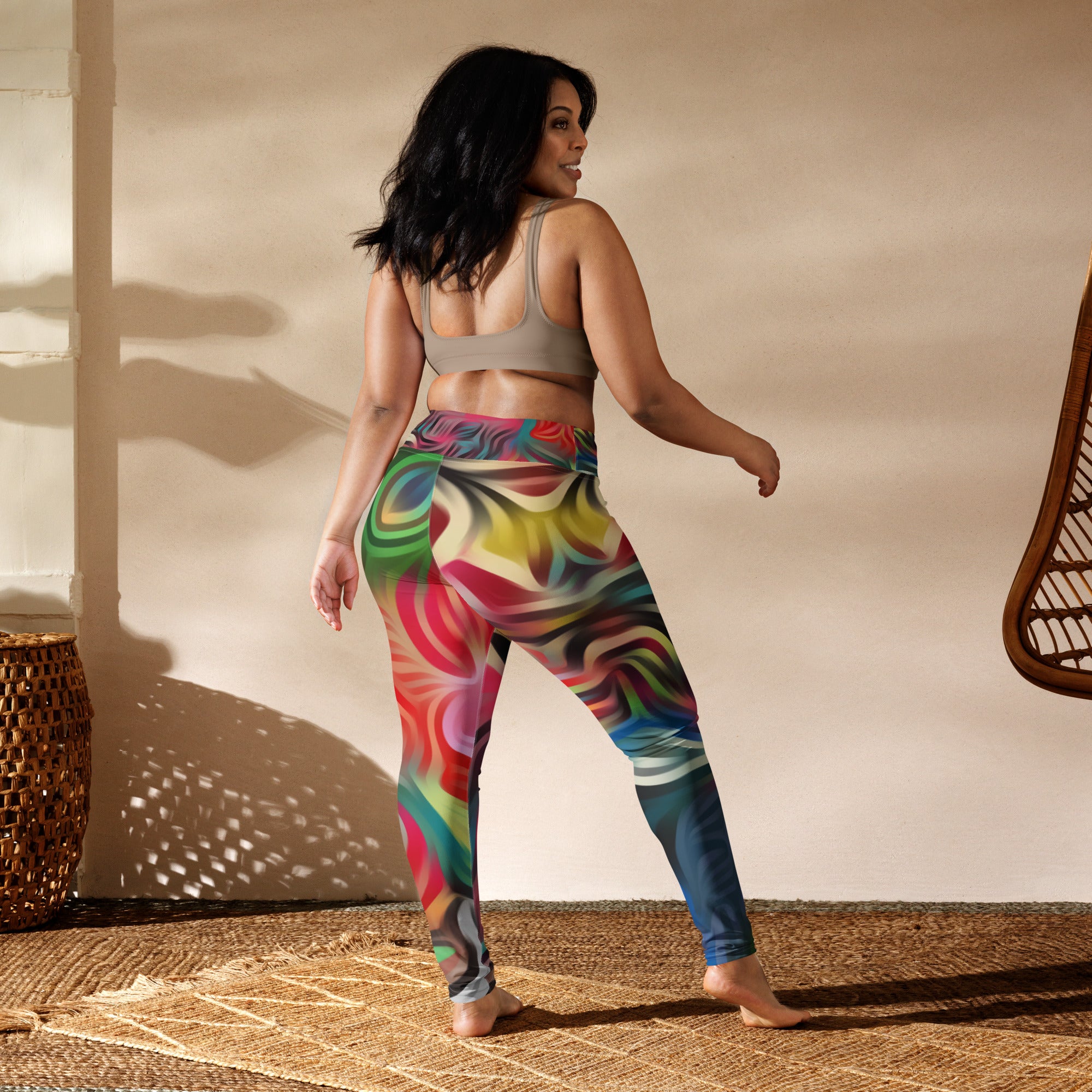 Leaf Yoga Leggings