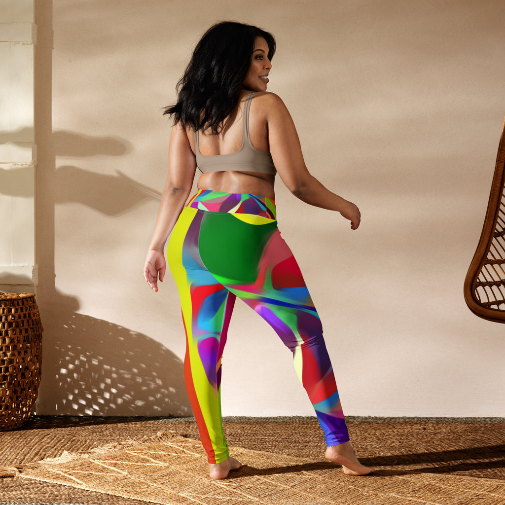 Paint Yoga Leggings