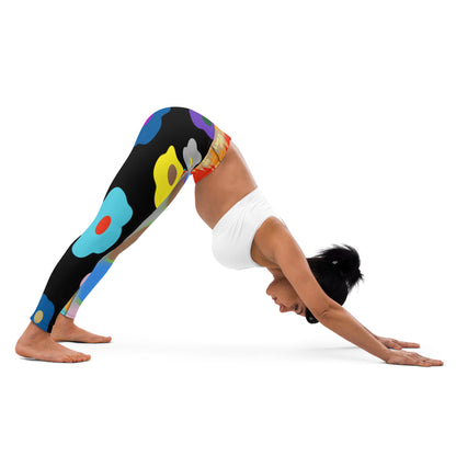 Daisy Yoga Leggings