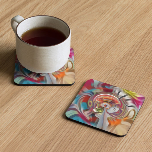 Candy Cork-back coaster