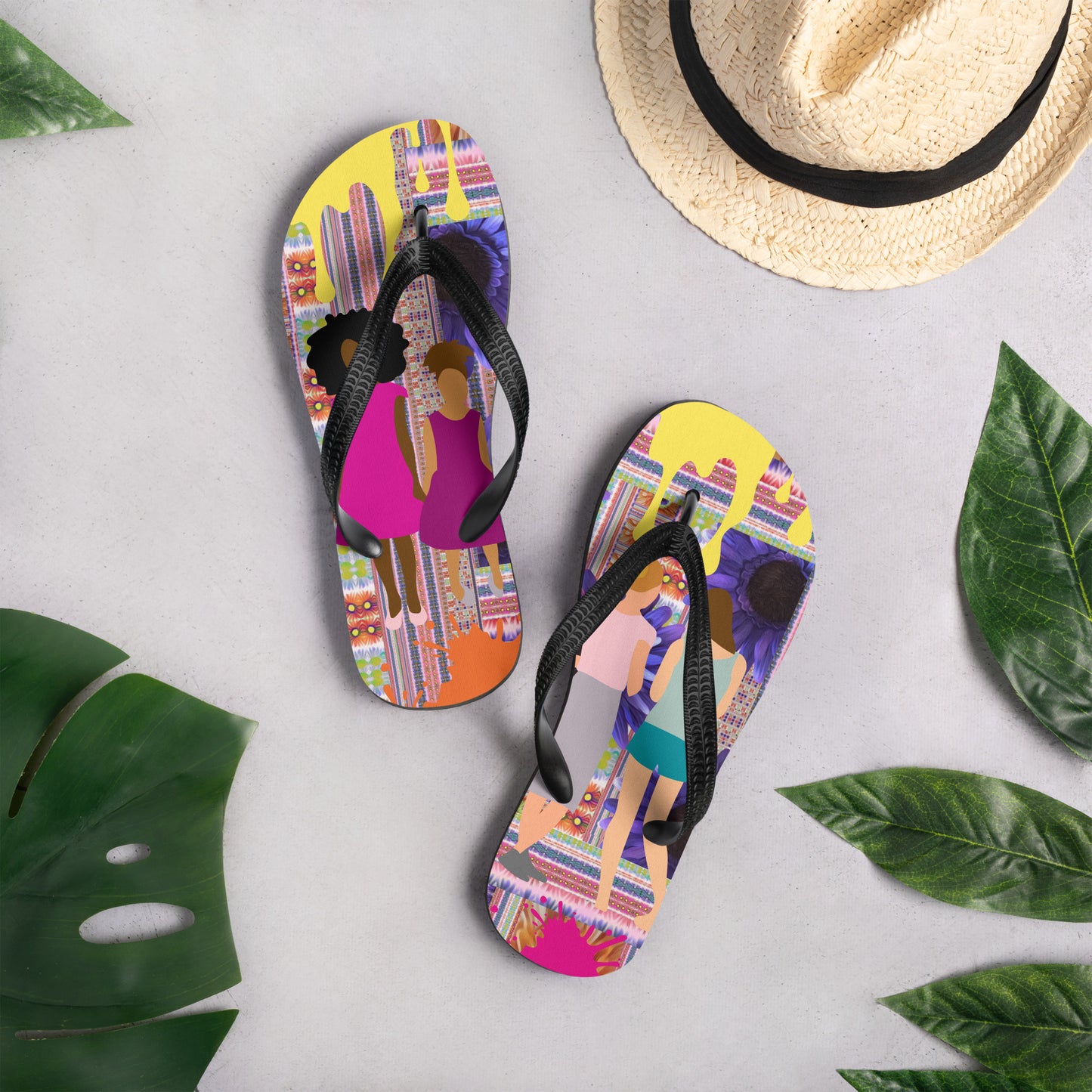 Good Vibes Flip-Flops