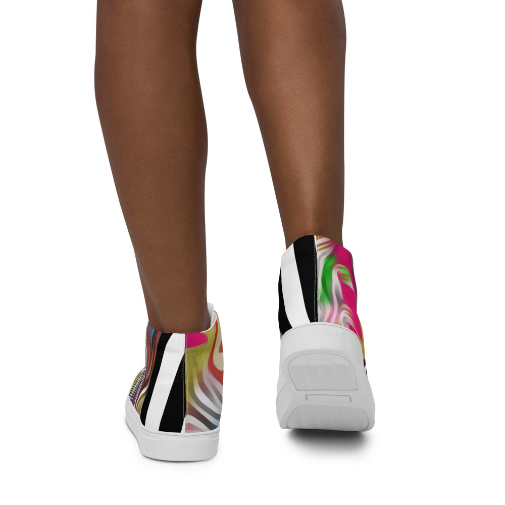 Wings Women’s high top canvas shoes