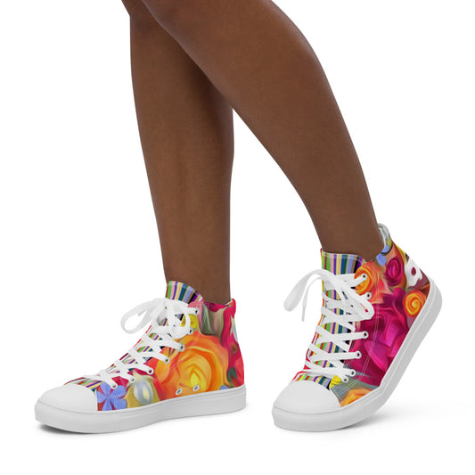 Bloom Women’s high top canvas shoes