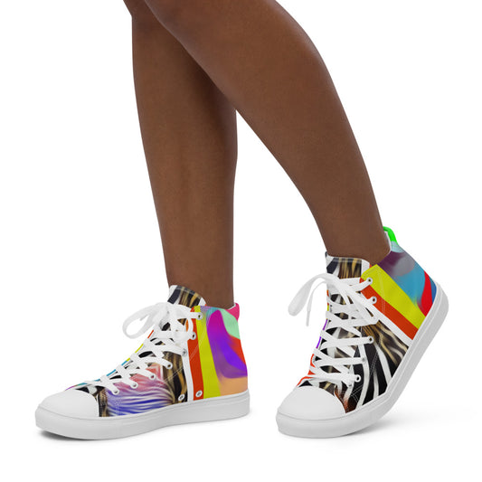 Wild Women’s high top canvas shoes